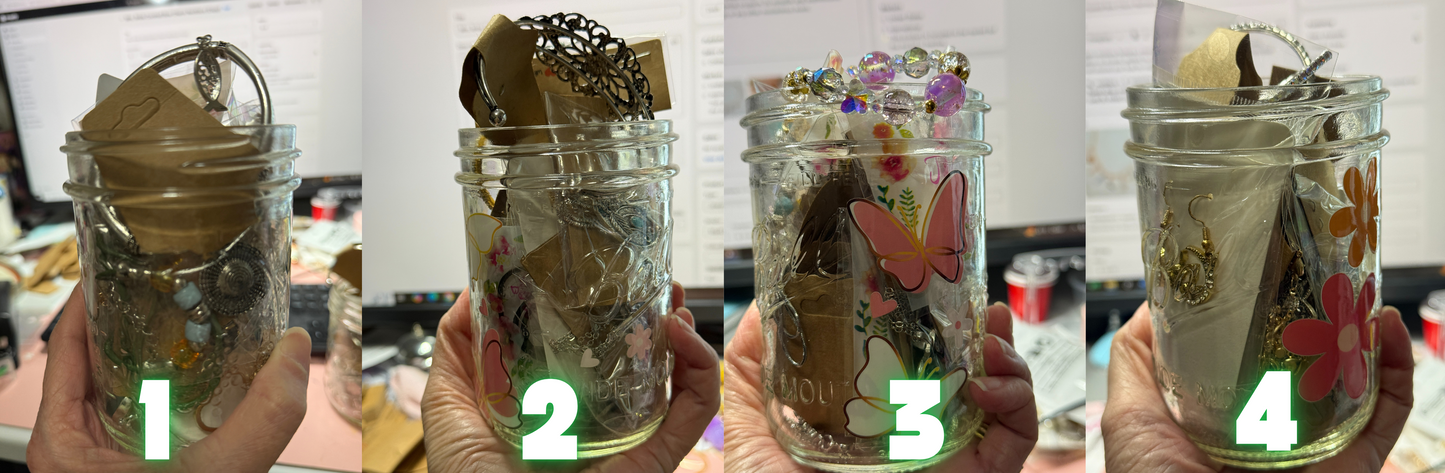 Mystery Jewelry Jars – A Fun Surprise Awaits