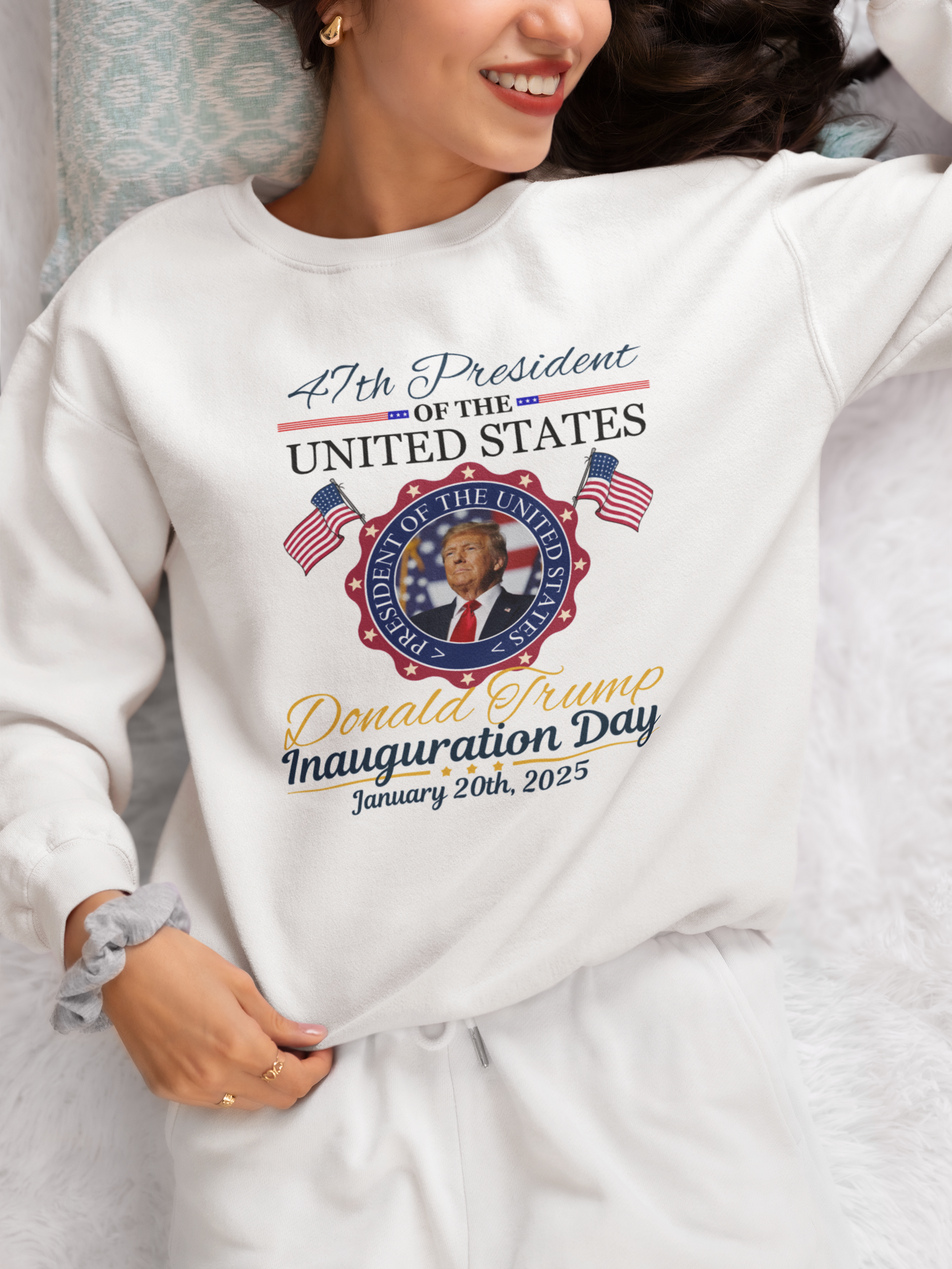 47th President Trump Inauguration Sweatshirt