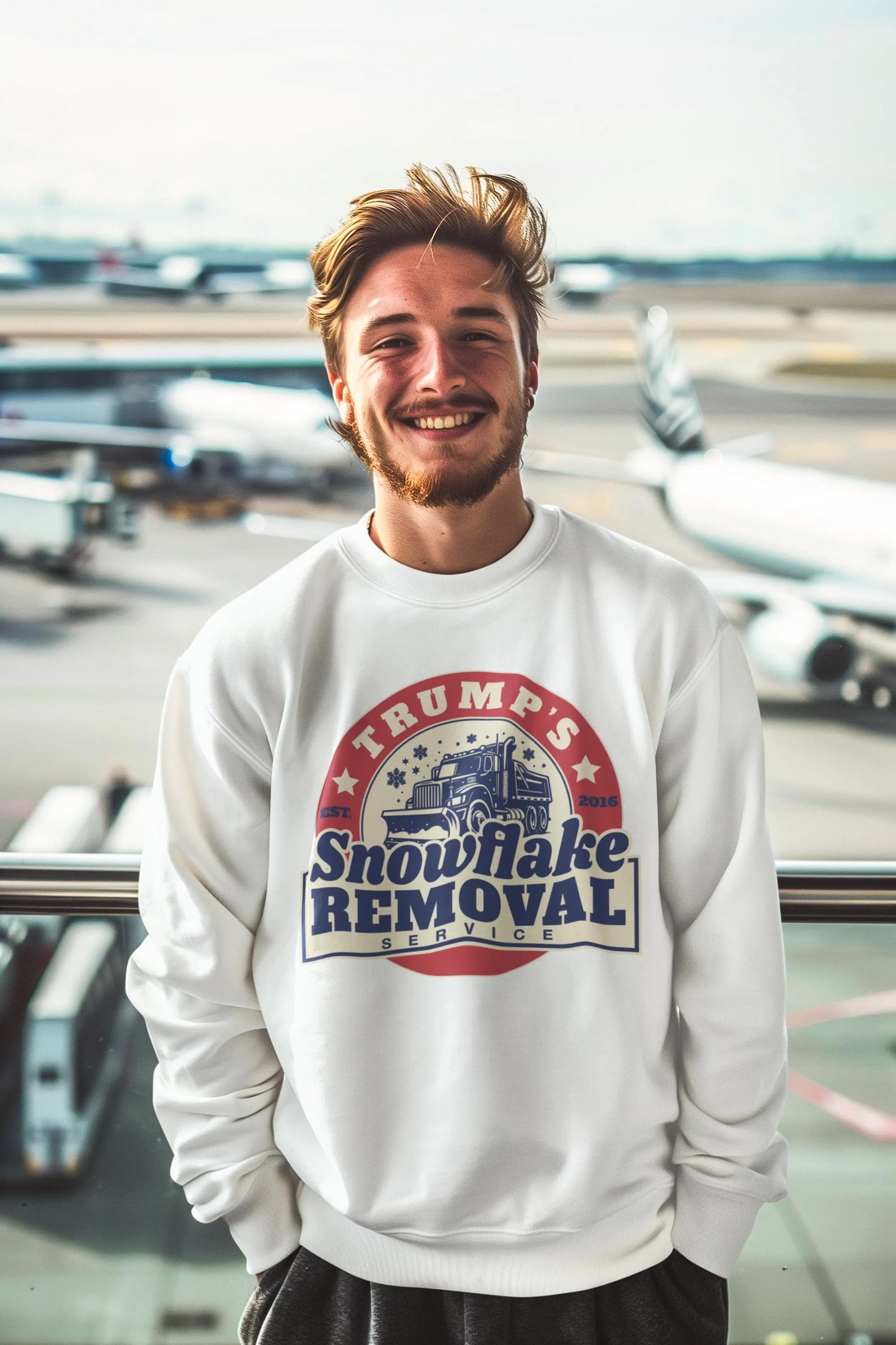 Trump's Snowflake Removal Services Sweatshirt