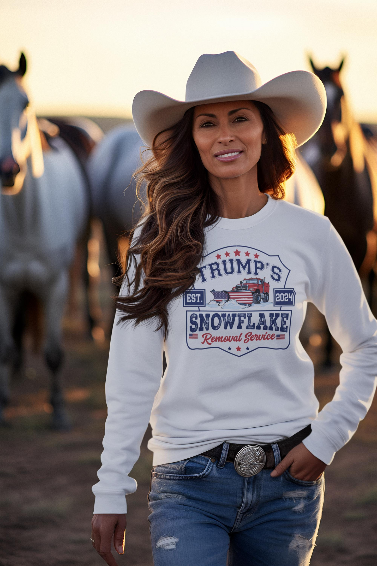 Trump’s Snowflake Removal Services Sweatshirt