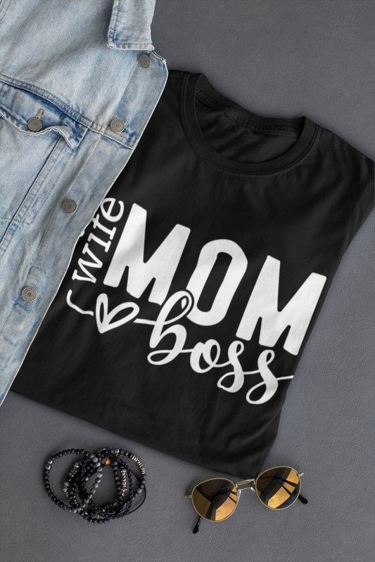 Wife Mom Boss Tee