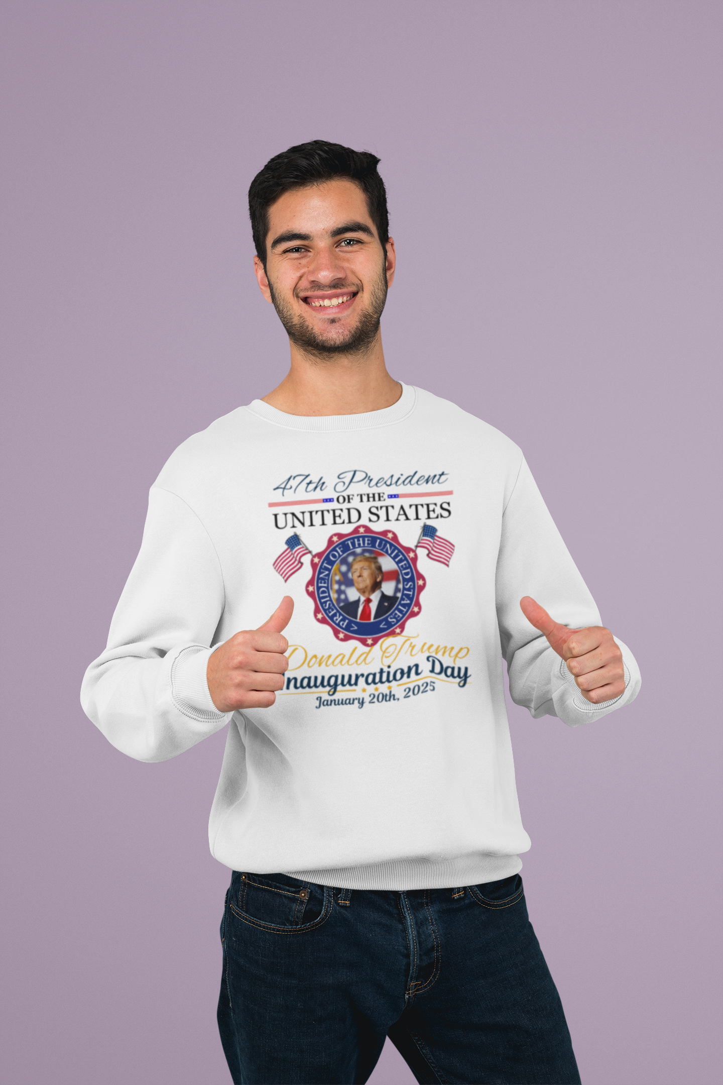 47th President Trump Inauguration Sweatshirt