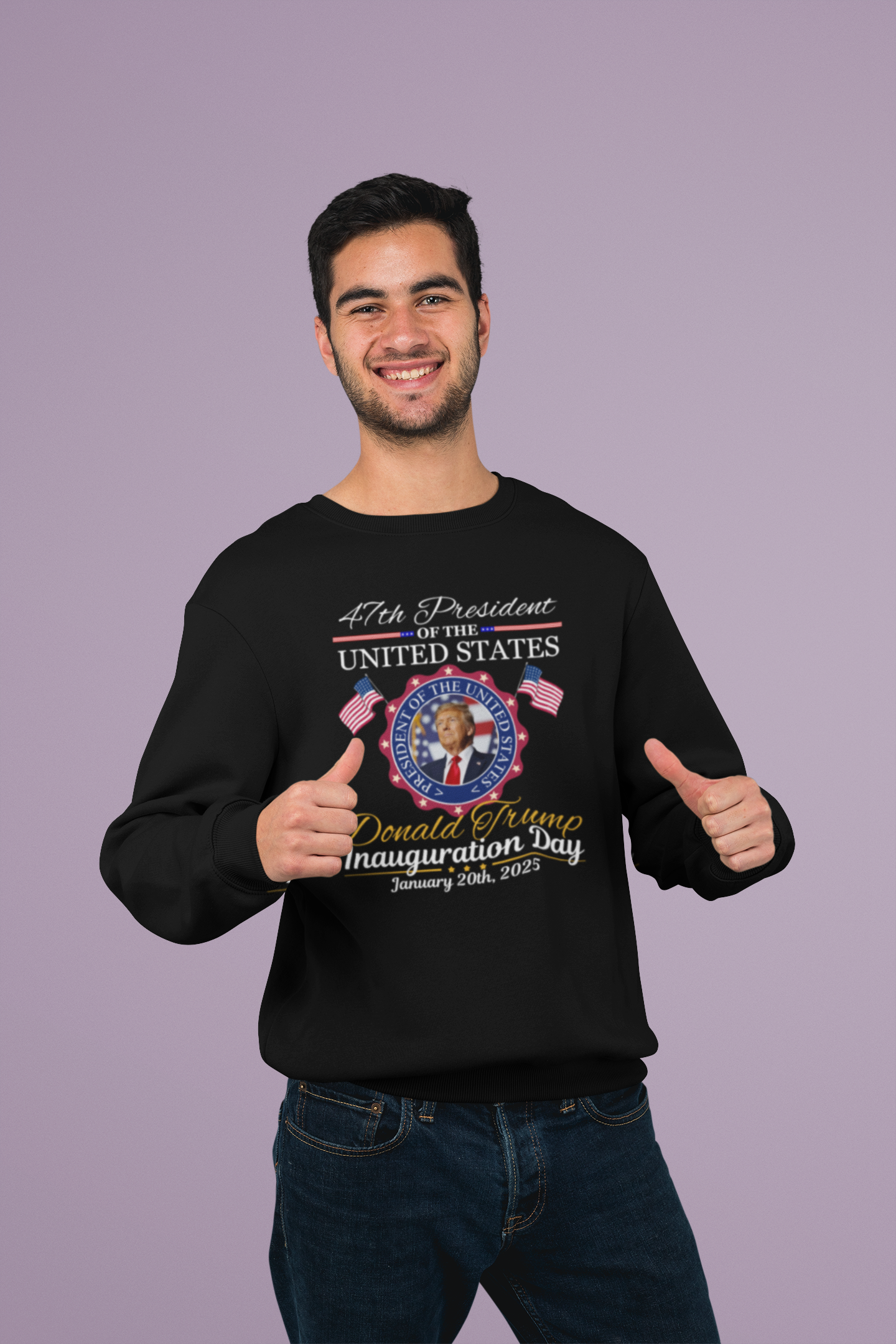 47th President Trump Inauguration Sweatshirt