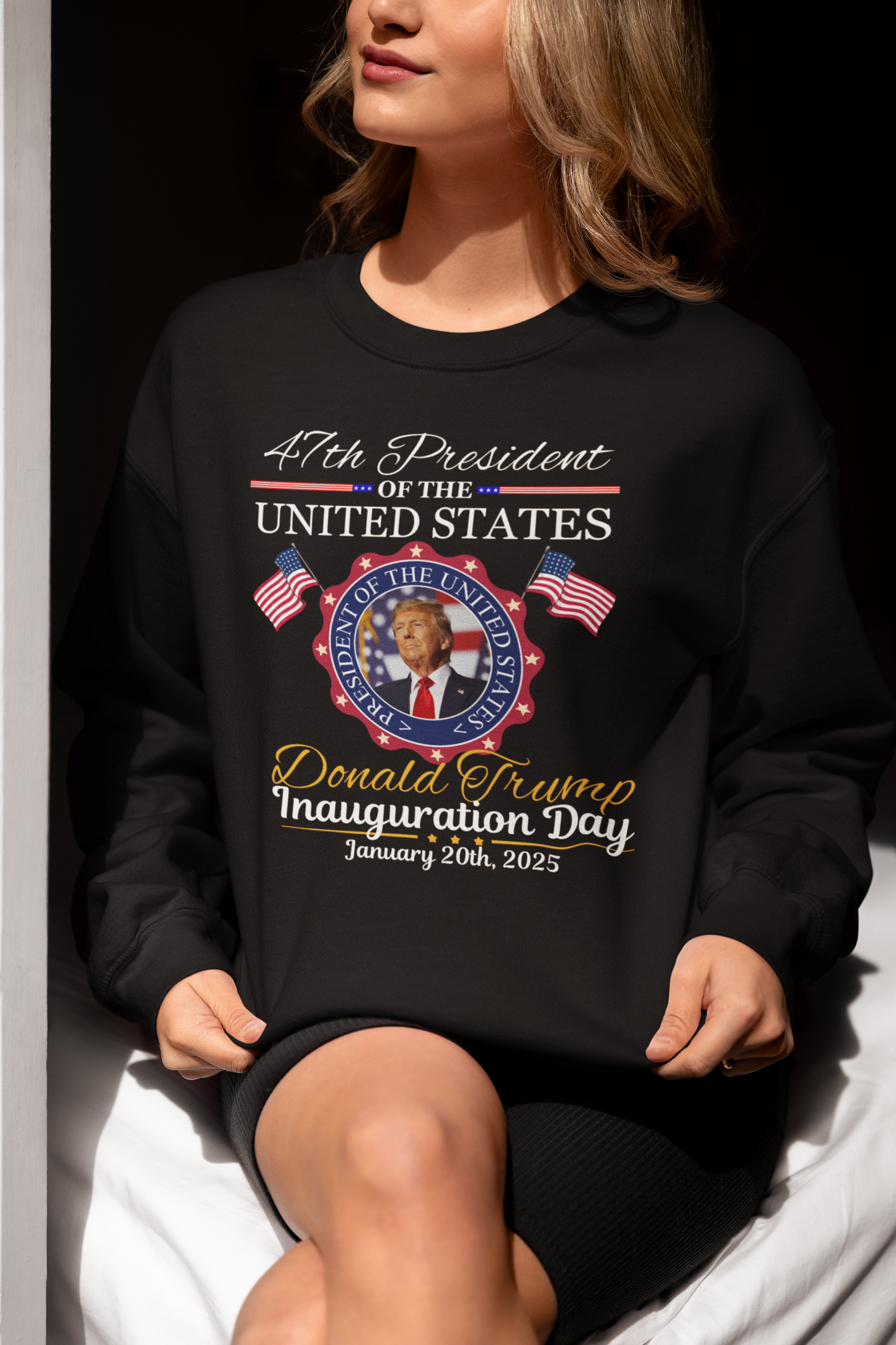 47th President Trump Inauguration Sweatshirt